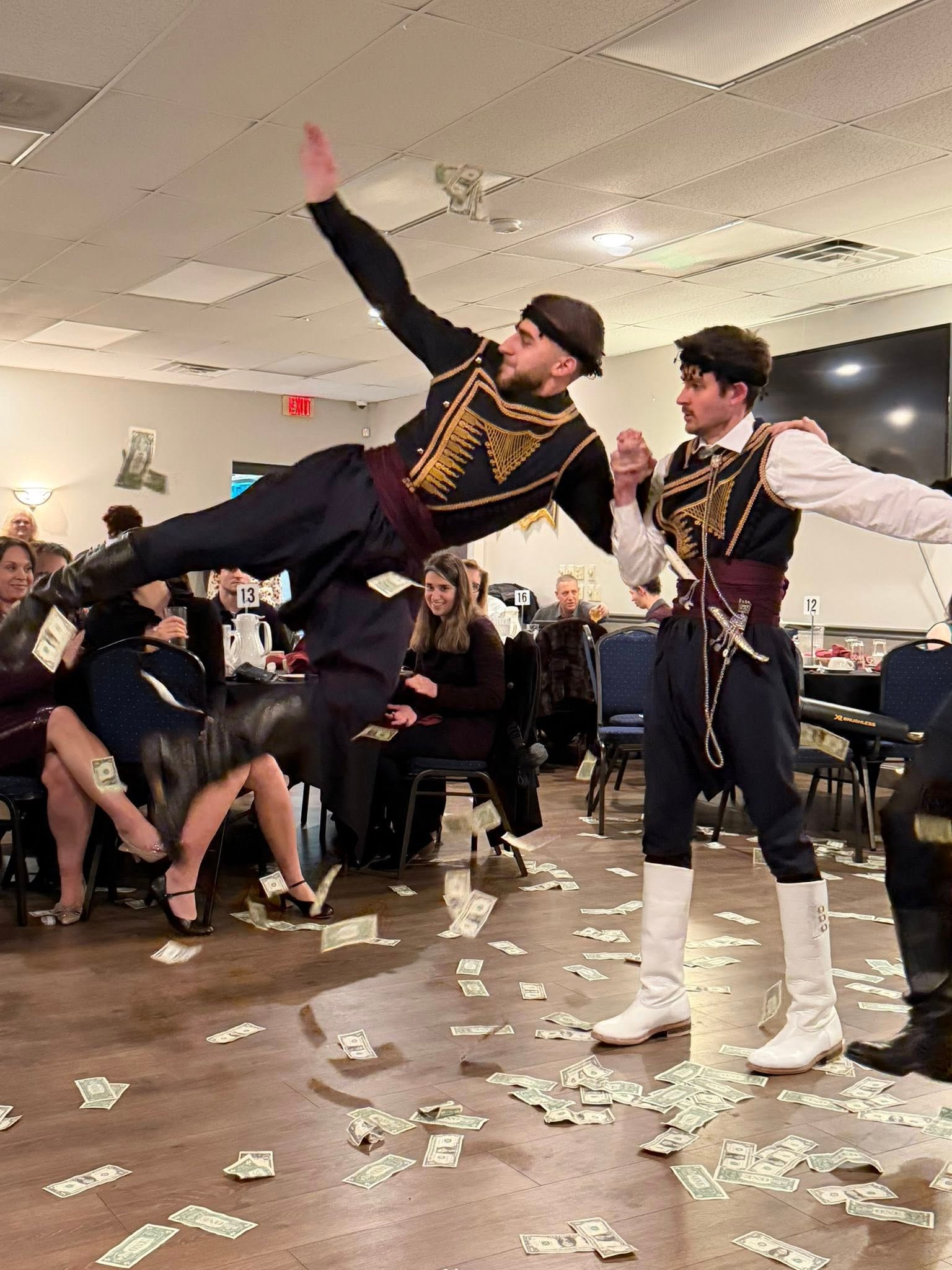 Greek traditional dance performance
